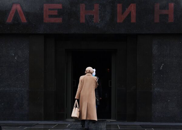 紅場上的列寧墓 - 俄羅斯衛星通訊社