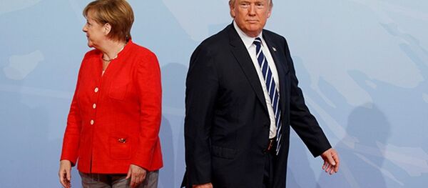 媒體：默克爾因實施“北溪-2”項目或面臨特朗普批評 - 俄羅斯衛星通訊社