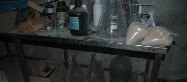 在敘利亞杜馬鎮發現了武裝分子生產化武的工廠 - 俄羅斯衛星通訊社