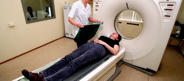 在计算机断层摄影间 在计算机断层摄影间 - 俄罗斯卫星通讯社