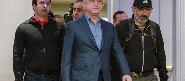 亞美尼亞政府與反對派談判破裂 總理薩爾基相離席 亞美尼亞政府與反對派談判破裂 總理薩爾基相離席 - 俄羅斯衛星通訊社