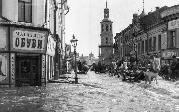 110年前莫斯科發生了歷史上最大的一次水災。 - 俄羅斯衛星通訊社