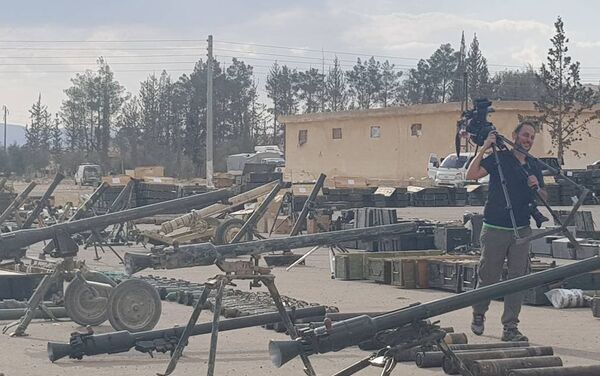 恐怖分子的火藥庫落入敘利亞政府軍手中 - 俄羅斯衛星通訊社