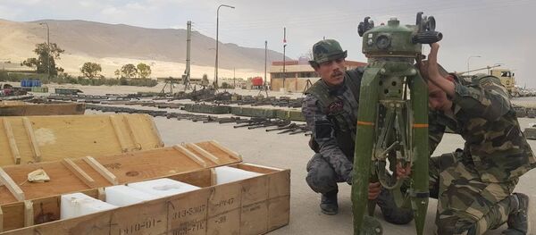 恐怖分子的火藥庫落入敘利亞政府軍手中 - 俄羅斯衛星通訊社
