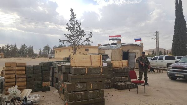 恐怖分子的火药库落入叙利亚政府军手中 - 俄罗斯卫星通讯社