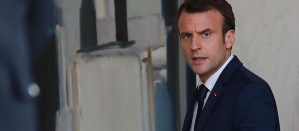 Президент Франции Эмманюэль Макрон - 俄罗斯卫星通讯社