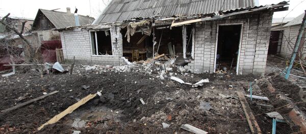 顿涅茨克郊区小城亚西诺瓦塔亚 顿涅茨克郊区小城亚西诺瓦塔亚 - 俄罗斯卫星通讯社