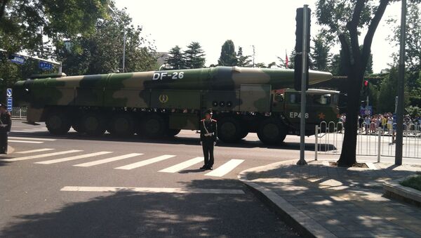 DF-26 as seen after the 2015 Beijing military parade - 俄羅斯衛星通訊社