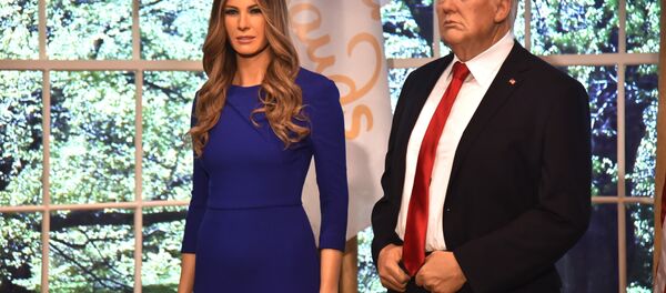 梅拉尼婭·特朗普的蠟像出現在紐約杜莎夫人蠟像館 - 俄羅斯衛星通訊社