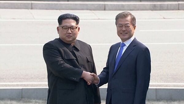 历史性会晤：朝韩领导人举行首轮会谈 - 俄罗斯卫星通讯社