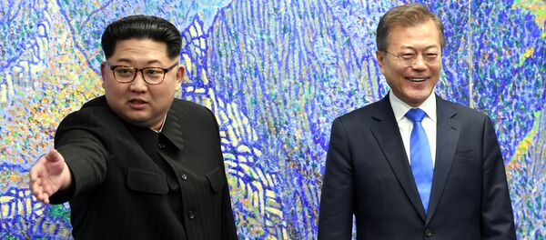 为筹备韩朝领导人峰会韩国向朝鲜派出90多人的庞大团组 为筹备韩朝领导人峰会韩国向朝鲜派出90多人的庞大团组 - 俄罗斯卫星通讯社