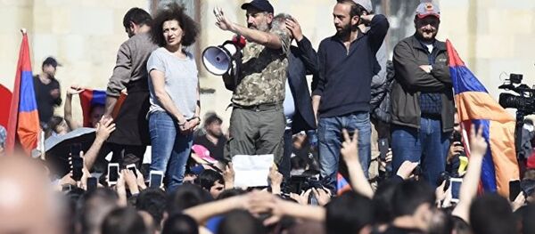 亞美尼亞反對派要求代總理辭職 否則將宣佈抵制議會選舉 亞美尼亞反對派要求代總理辭職 否則將宣佈抵制議會選舉 - 俄羅斯衛星通訊社