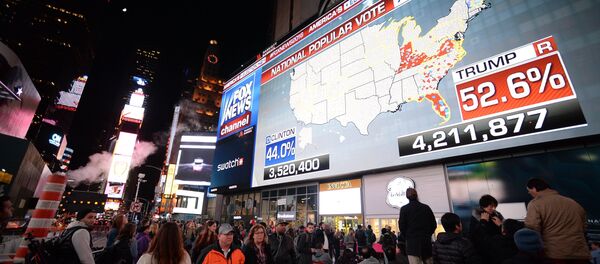 特朗普称对俄罗斯干预美大选的指责是诬蔑 - 俄罗斯卫星通讯社