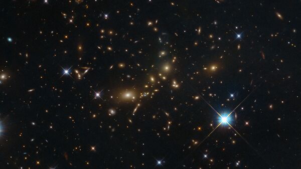 Скопления галактик PLCK G308.3-20.2 в созвездии Райской Птицы, одного из самых крупных объектов в обозримой Вселенной - 俄罗斯卫星通讯社