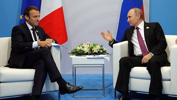 法國總統希望與俄羅斯總統進行戰略性、歷史性對話 - 俄羅斯衛星通訊社