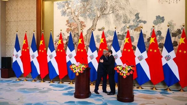 多米尼加共和国与中国建立外交关系 - 俄罗斯卫星通讯社