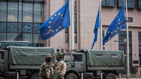 歐盟就在各成員國境內成立培訓烏克蘭軍人的訓練團達成協議 - 俄羅斯衛星通訊社