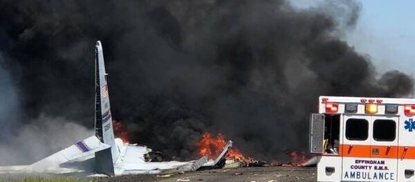 美国C-130飞机失事 - 俄罗斯卫星通讯社