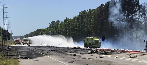 美国C-130飞机失事 - 俄罗斯卫星通讯社