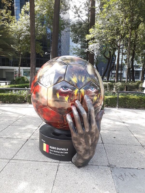 2018年世界杯前夕巨大足球模型將從墨西哥運往俄羅斯 2018年世界杯前夕巨大足球模型將從墨西哥運往俄羅斯 - 俄羅斯衛星通訊社