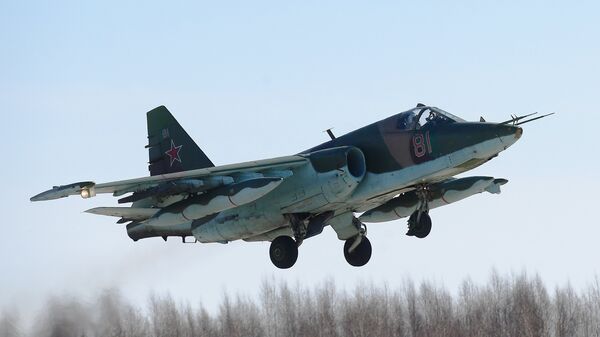 升级后的苏-25攻击机今年年底前将进入俄驻吉空军基地服役 - 俄罗斯卫星通讯社