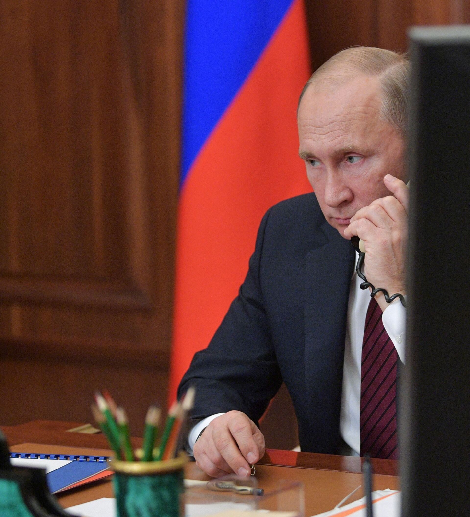 普京与马克龙电话交谈讨论乌克兰和叙利亚局势 - 2020年1月12日, 俄罗斯卫星通讯社