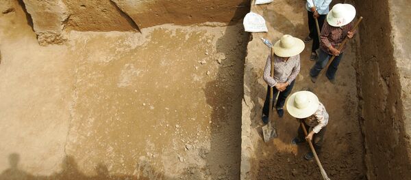 中国挖掘出一座有金字塔和祭祀痕迹的古城 - 俄罗斯卫星通讯社