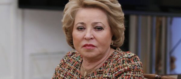 俄羅斯聯邦委員會主席馬特維延科 俄羅斯聯邦委員會主席馬特維延科 - 俄羅斯衛星通訊社