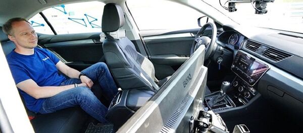 俄羅斯無人駕駛汽車 - 俄羅斯衛星通訊社