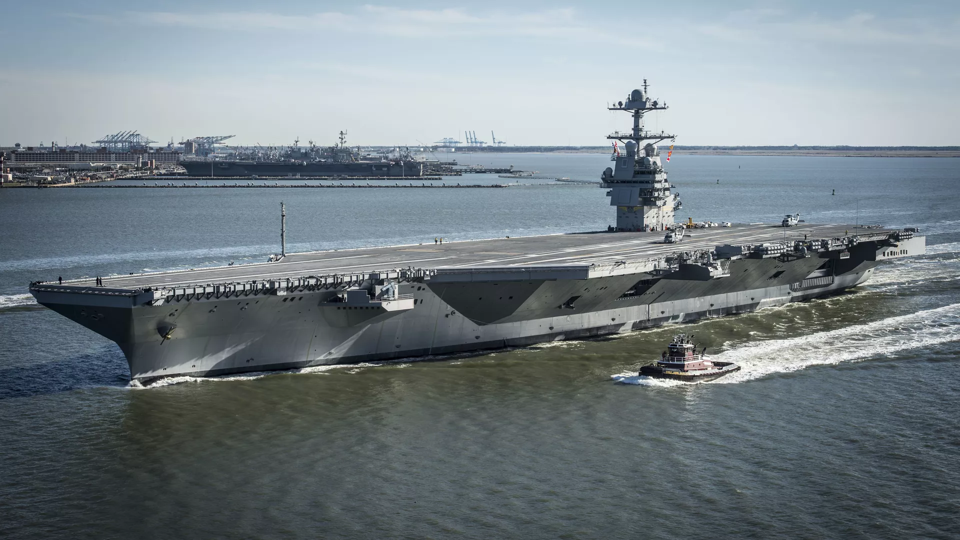 傑拉爾德·R·福特級航空母艦 傑拉爾德·R·福特級航空母艦 - 俄羅斯衛星通訊社, 1920, 14.01.2025