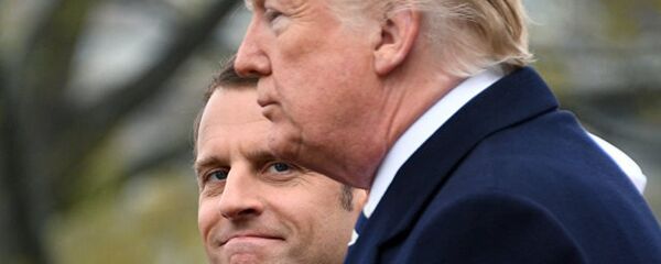 特朗普：法国总统为防范美国建立欧洲军队的想法非常令人受辱 - 俄罗斯卫星通讯社