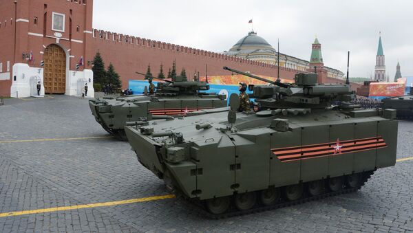 最新型步兵戰車“庫爾乾人-25” - 俄羅斯衛星通訊社