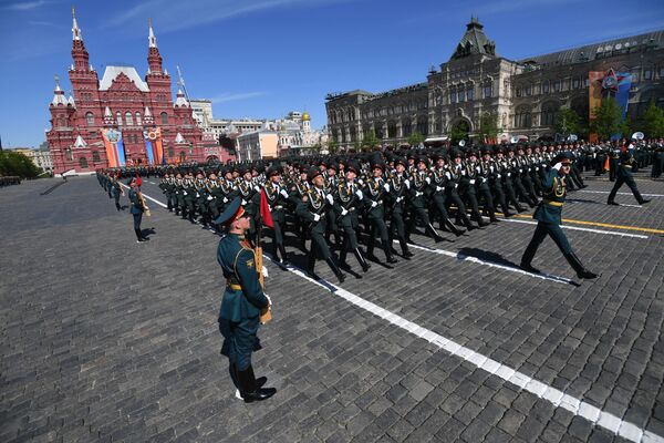 莫斯科红场卫国战争胜利73周年阅兵 - 俄罗斯卫星通讯社