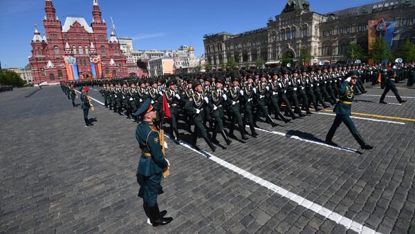 Военный парад, посвященный 73-й годовщине Победы в ВОВ - 俄羅斯衛星通訊社
