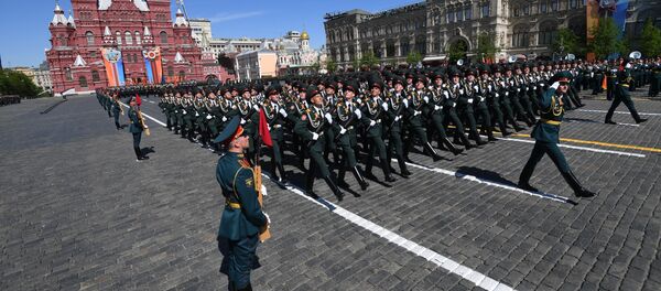 Военный парад, посвященный 73-й годовщине Победы в ВОВ - 俄羅斯衛星通訊社