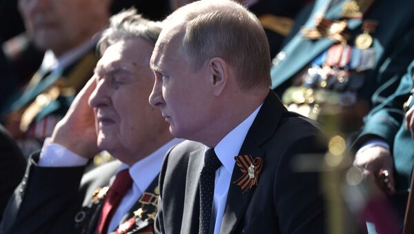 普京：各国领导人是否出席俄卫国战争胜利75周年纪念活动是他们自己的事 - 俄罗斯卫星通讯社