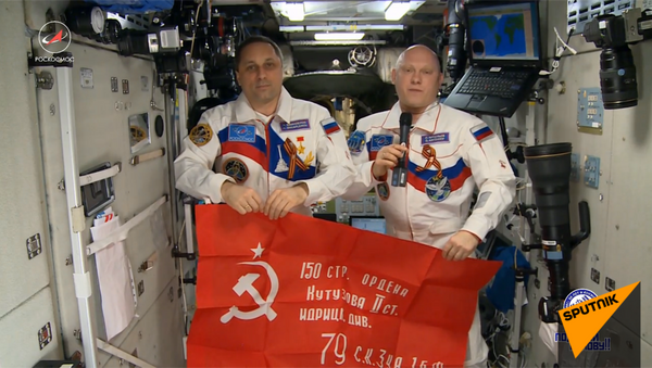 来自太空的胜利日祝福 - 俄罗斯卫星通讯社