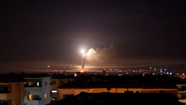敘利亞媒體：空襲導致大馬士革近郊4人死亡 - 俄羅斯衛星通訊社