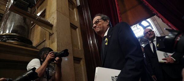 主独派候选人托拉当选西班牙加泰罗尼亚自治区主席 - 俄罗斯卫星通讯社