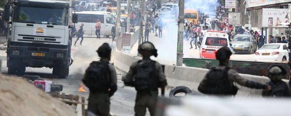 加沙地带边境14日已有55名巴勒斯坦人在与以色列士兵的冲突中丧生，2771人受伤 - 俄罗斯卫星通讯社