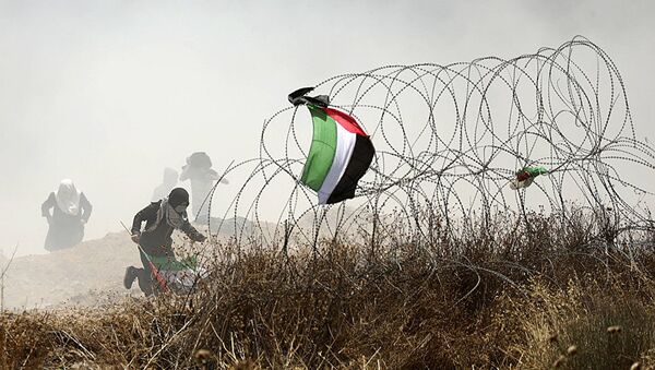 巴以冲突已致59巴勒斯坦人死亡 - 俄罗斯卫星通讯社