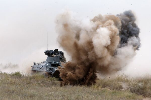 MT-LB履带式装甲运输车 - 俄罗斯卫星通讯社