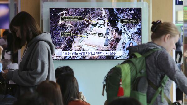 韓國記者團乘政府專機起飛前往朝鮮元山 - 俄羅斯衛星通訊社