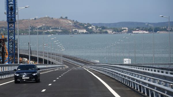 跨刻赤海峡大桥公路 - 俄罗斯卫星通讯社