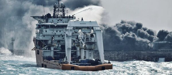 华媒：“桑吉”轮和“长峰水晶”轮碰撞事故调查报告发布 - 俄罗斯卫星通讯社