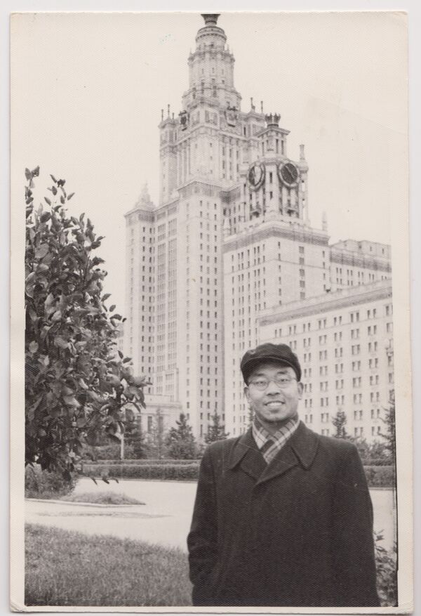 青年时代的韩存礼在莫斯科大学 - 俄罗斯卫星通讯社