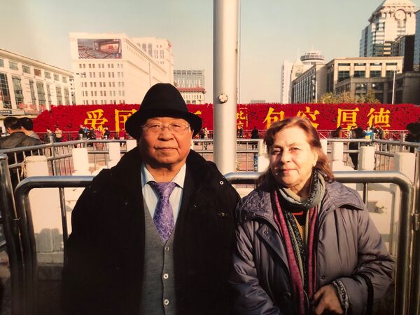 韩存礼和妻子瓦丽娅2 - 俄罗斯卫星通讯社