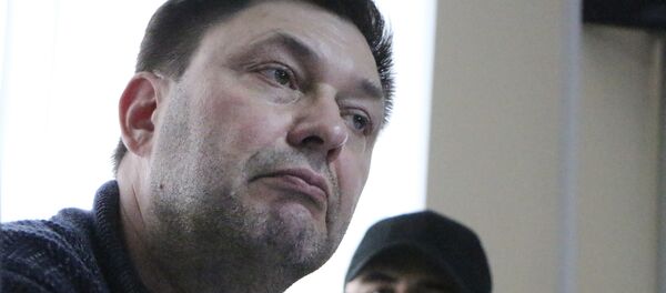 維辛斯基在赫爾松法院講述其被拘留過程 維辛斯基在赫爾松法院講述其被拘留過程 - 俄羅斯衛星通訊社