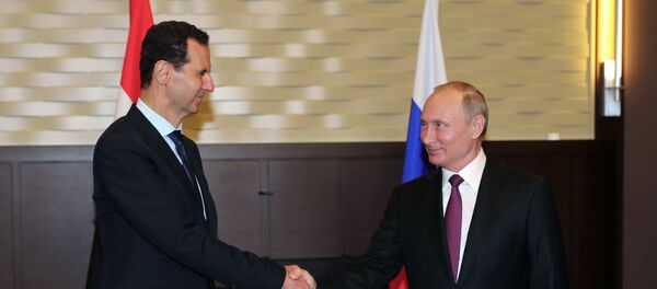 普京在索契會見阿薩德 普京在索契會見阿薩德 - 俄羅斯衛星通訊社
