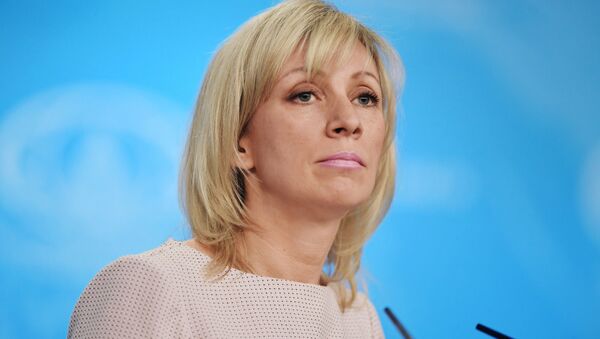 俄罗斯外交部新闻发言人玛利亚·扎哈罗娃 - 俄罗斯卫星通讯社